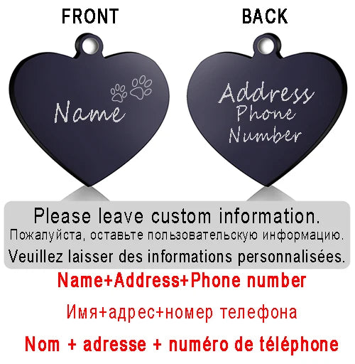 Dog ID Tag