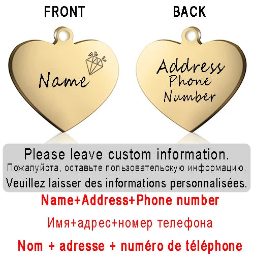Dog ID Tag