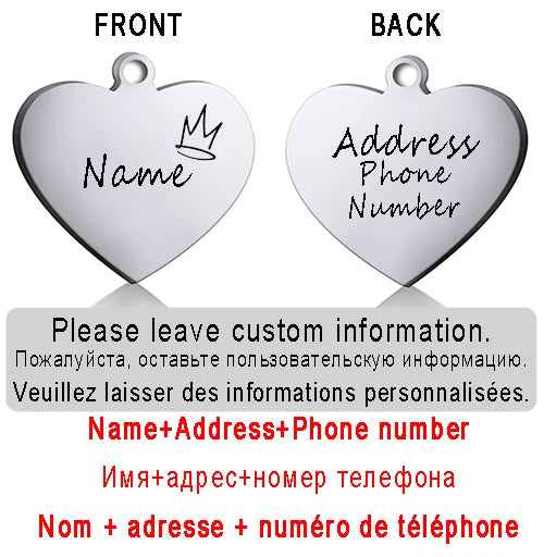 Dog ID Tag