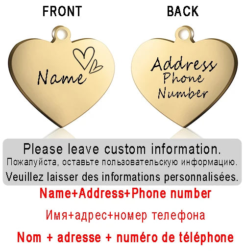 Dog ID Tag