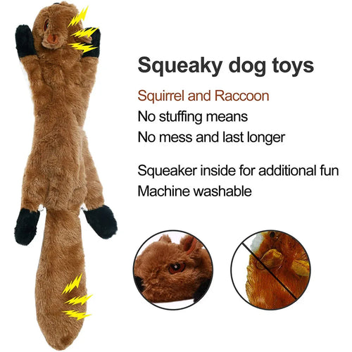 Animal No Stuffing Dog Toy