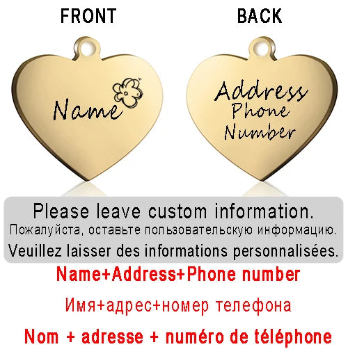 Dog ID Tag