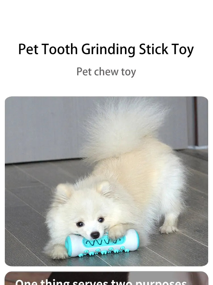 Dog Toy Teething Stick Chewable Teeth Cleaning Bones Dog Toothbrush TPR Safe Puppy Dental Care Cleaning Toys Supplies