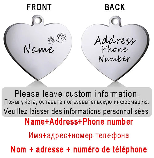 Dog ID Tag