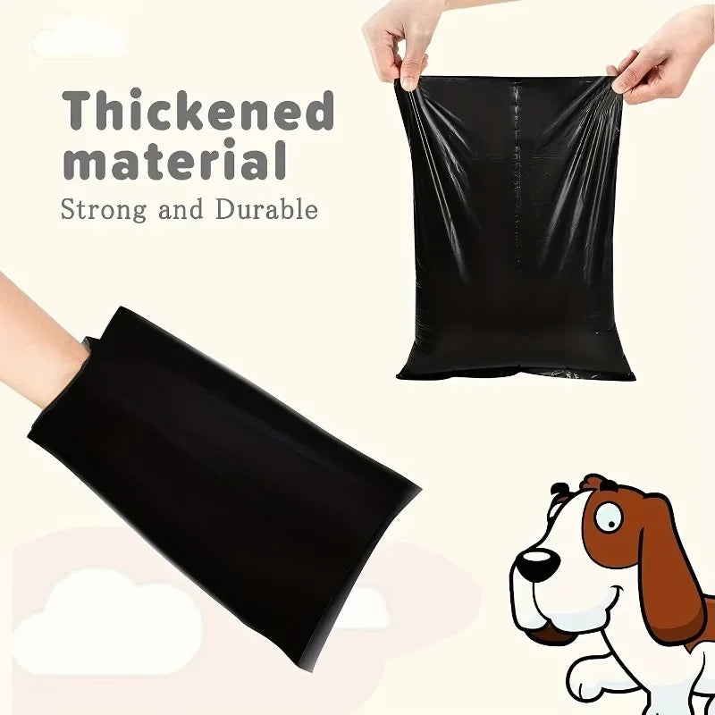 Dog Poop Bags Portable Pet Waste Bags Durable And Leak Proof Dog Garbage Bags With Dispenser Pet Cleaning Supplies For Outdoor