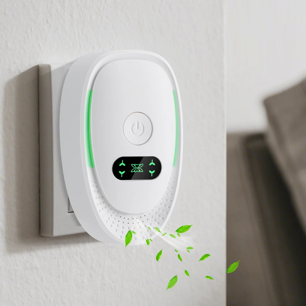 Mini Air Purifier Plug In Negative Ion Ionizer Air Purifier for Office Bedroom Quiet Ionizer Air Cleaner Toilet Deodorant