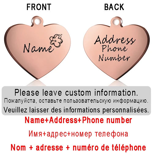 Dog ID Tag