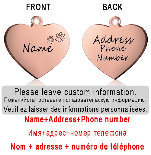 Dog ID Tag